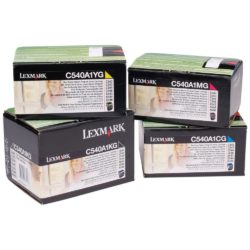 Lexmark C540A1KG Toner, Black Single Pack